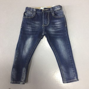 темно-синие джинсы скинни детские джинсы WSG007